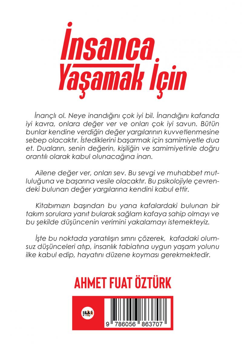 İnsanca Yaşamak İçin