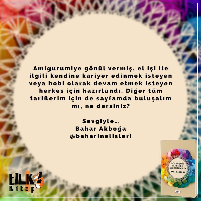 Gökkuşağı Renginde Amigurumiler