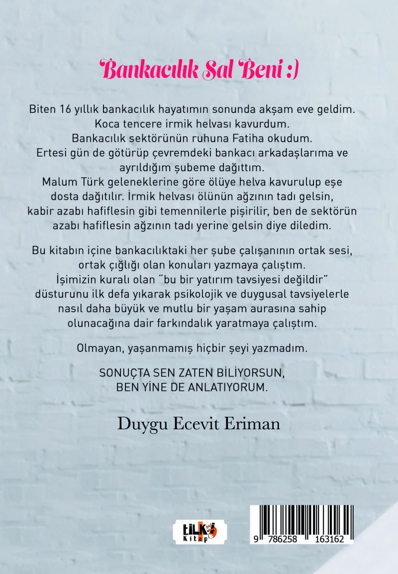 Bankacılık Sal Beni:)