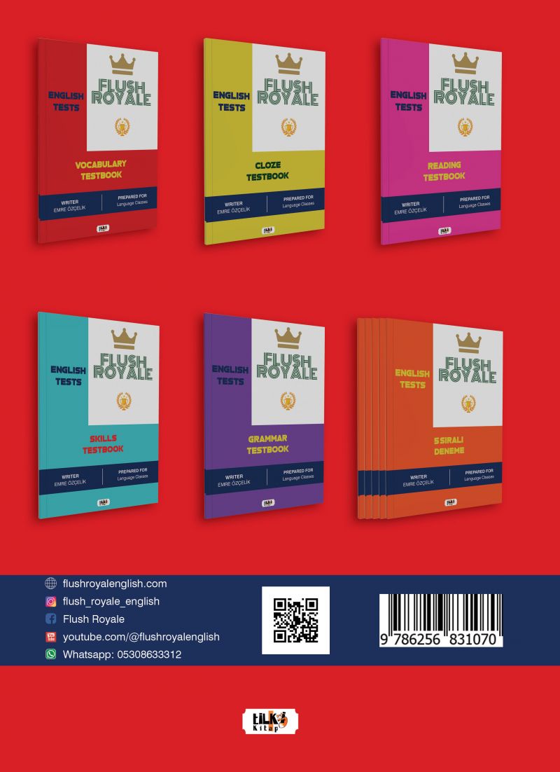 Flush Royale Vocabulary Test Book