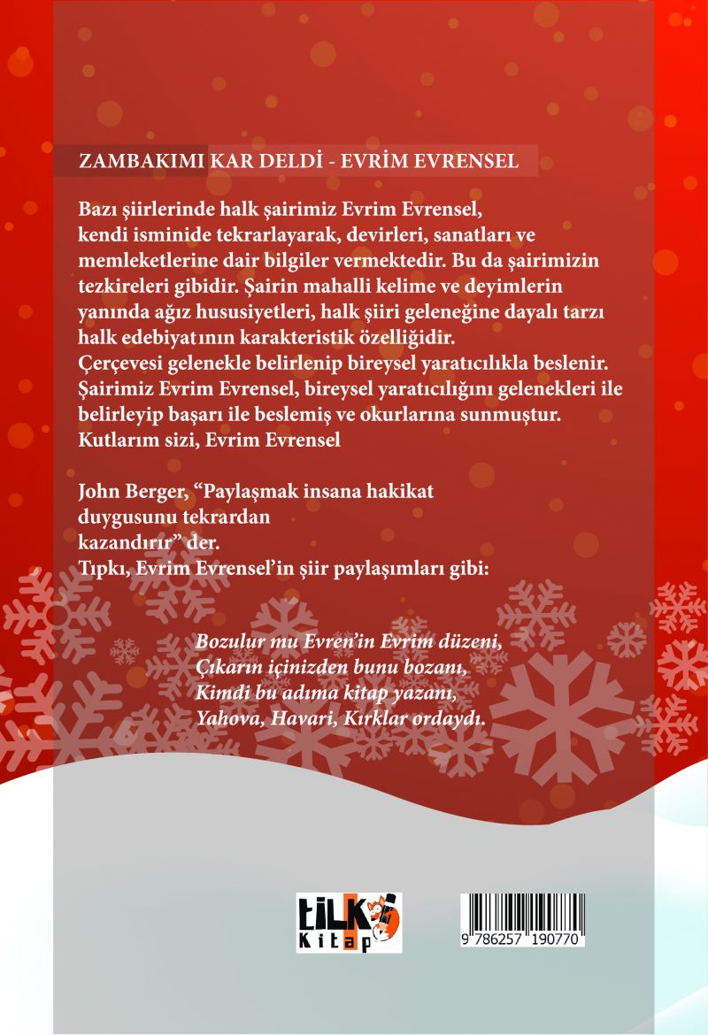 Zambak`ımı Kar Deldi