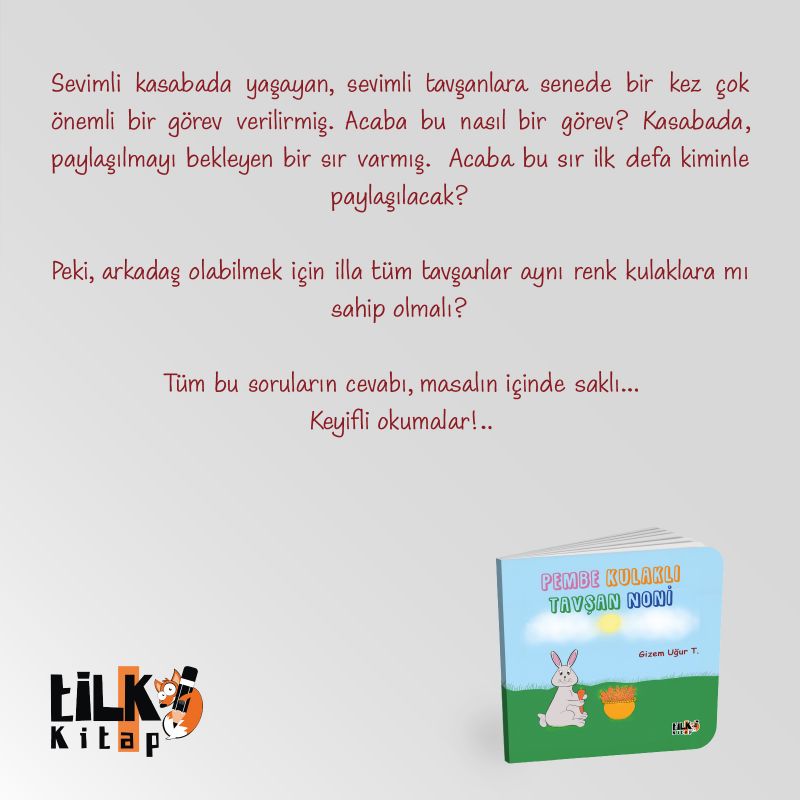 Pembe Kulaklı Tavşan Noni