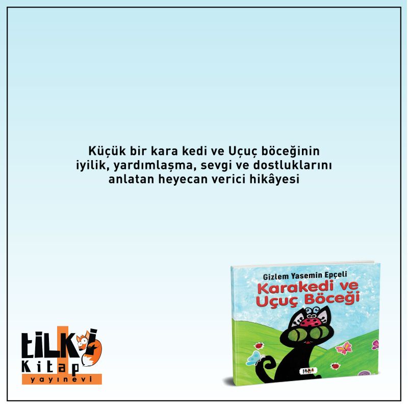 Kara Kedi Ve Uçuç Böceği