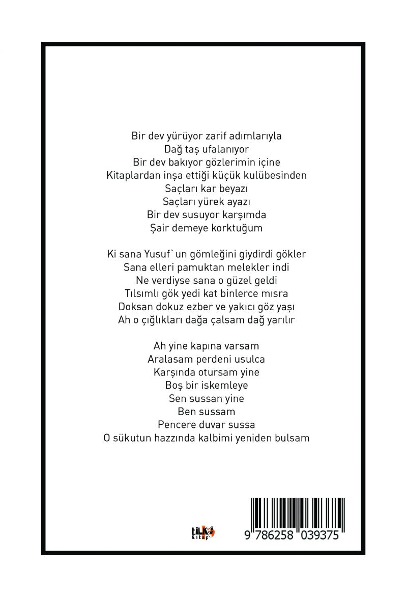 Suya Yazılan Şiirler