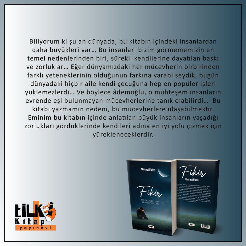 FİKİR Küçük Çocukların İmkansız Amaçları