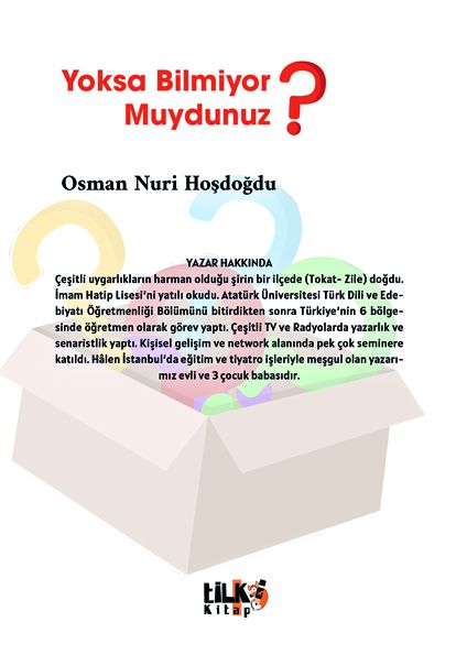 Yoksa Bilmiyor Muydunuz?